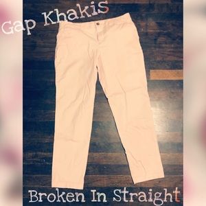 Gap Broken In Khakis